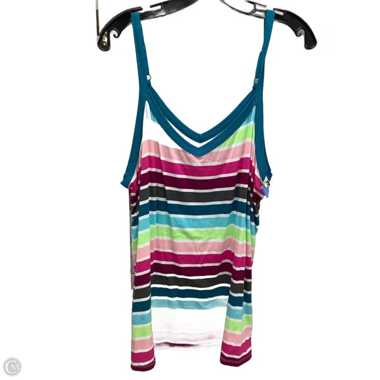 Top Sleeveless By Torrid In Multi-colored, Size: 2x