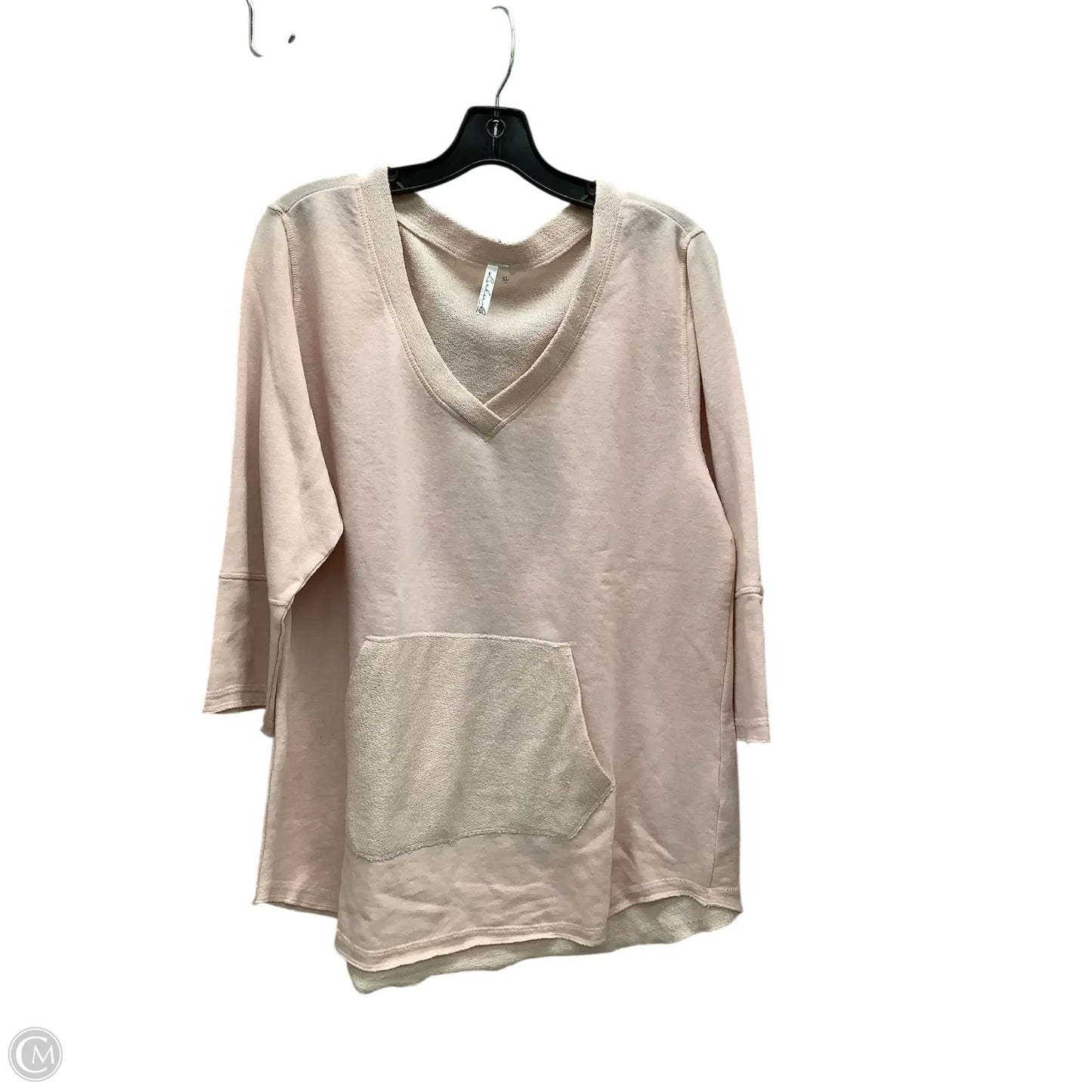 Top 3/4 Sleeve By Clothes Mentor In Pink, Size: Xl