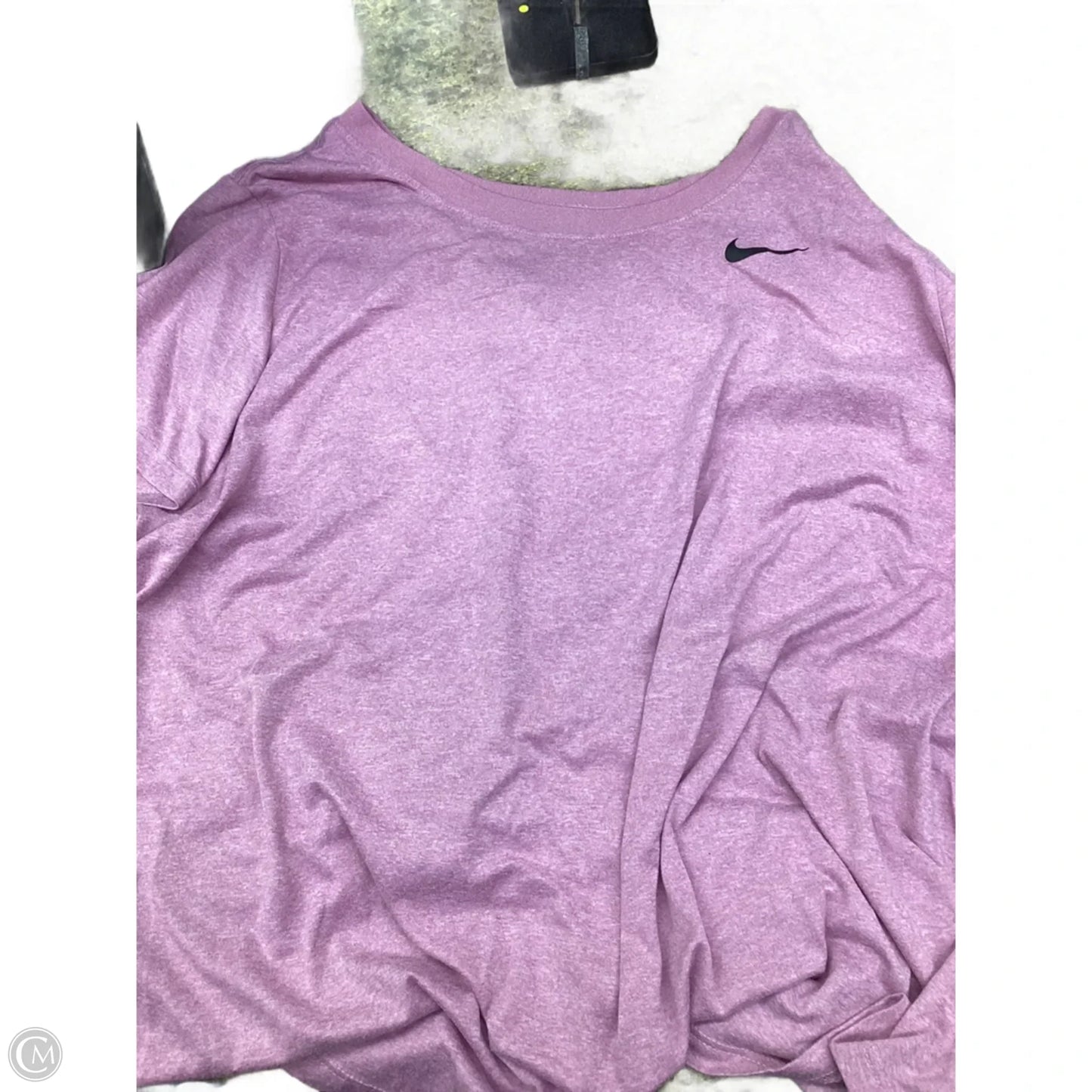 Top Short Sleeve By Nike In Pink, Size: 2x
