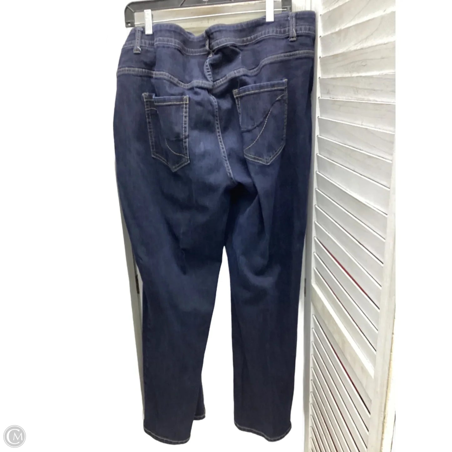 Jeans Straight By Lane Bryant In Blue, Size: 24