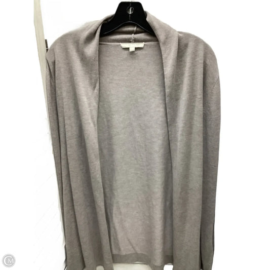 Cardigan By Joan Vass In Grey, Size: Xs