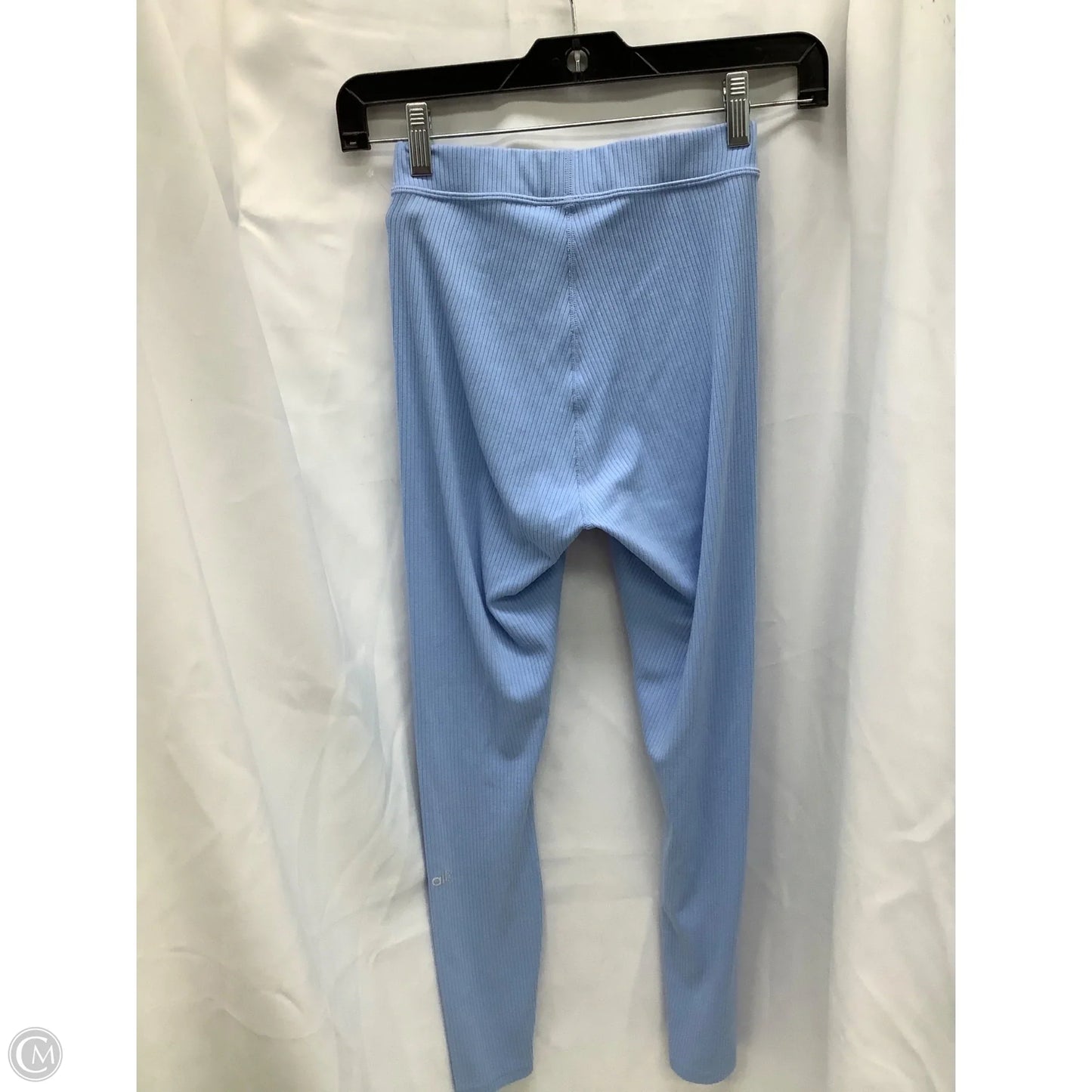 Athletic Leggings By Alo In Blue, Size: Xxs