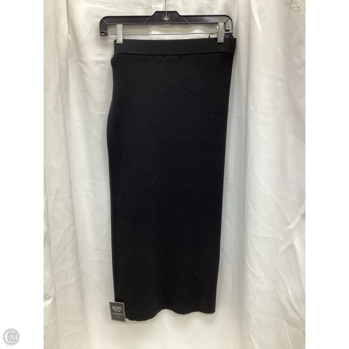 Skirt Midi By Clothes Mentor In Black, Size: L
