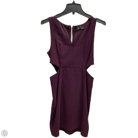 Dress Casual Midi By Lulus In Maroon, Size: M