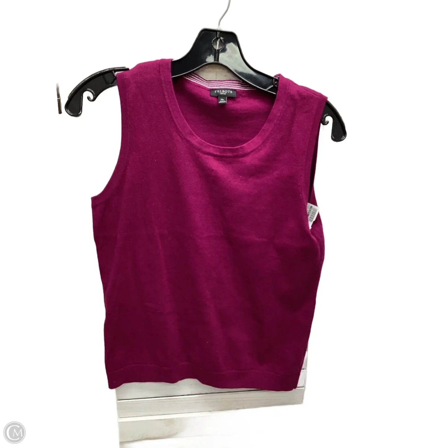 Top Sleeveless By Talbots In Purple, Size: M