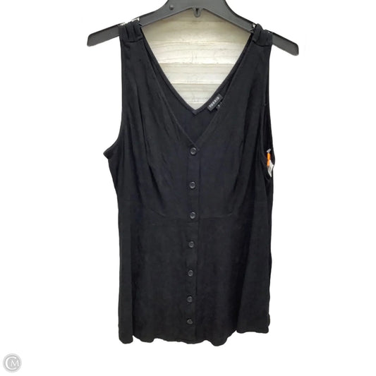 Top Sleeveless By Torrid In Black, Size: 2x