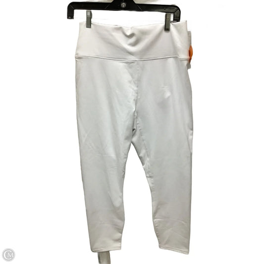 Athletic Pants By Fabletics In White, Size: Xl