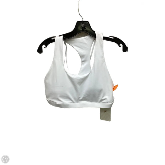Athletic Bra By Fabletics In White, Size: L