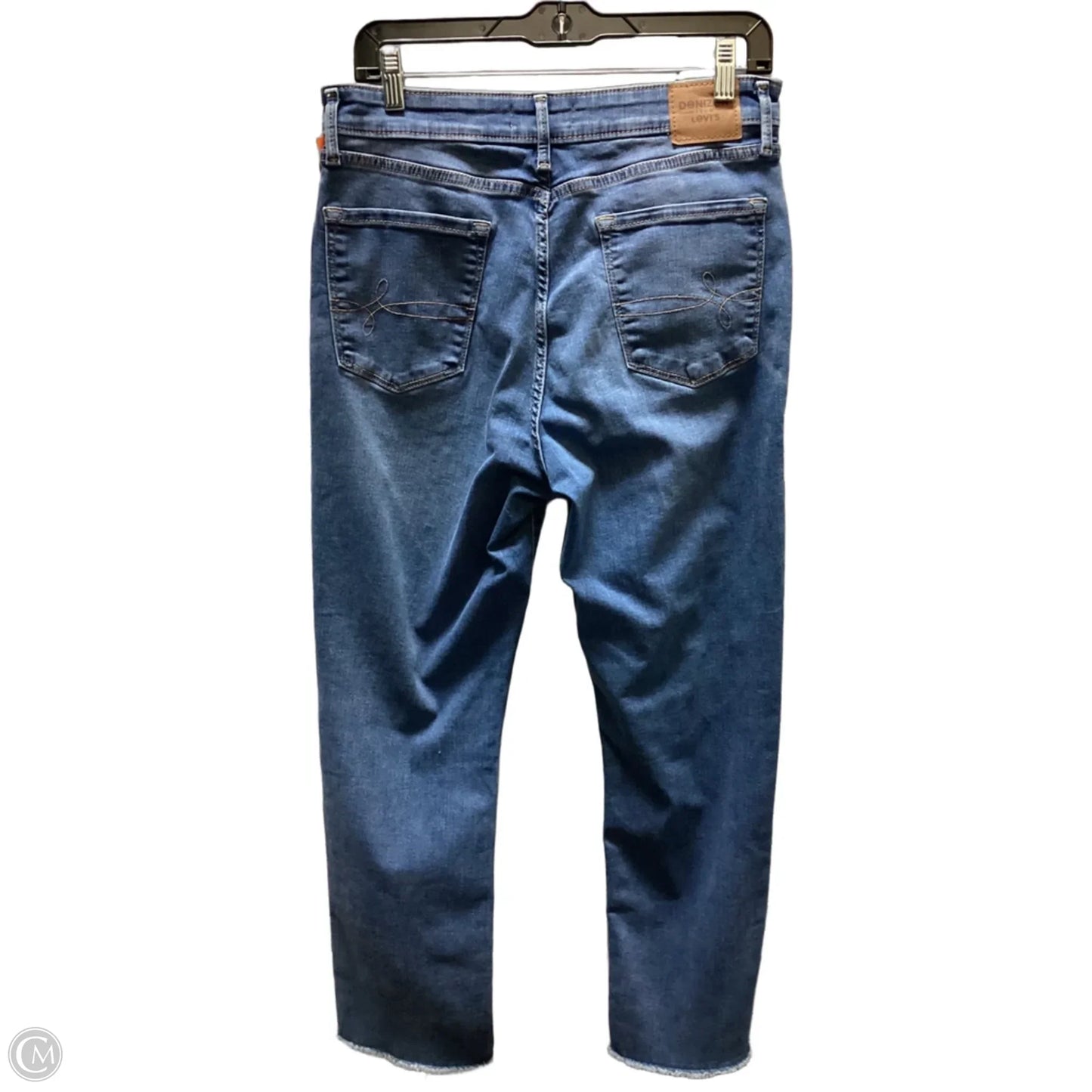 Jeans Skinny By Levis In Blue Denim, Size: 6