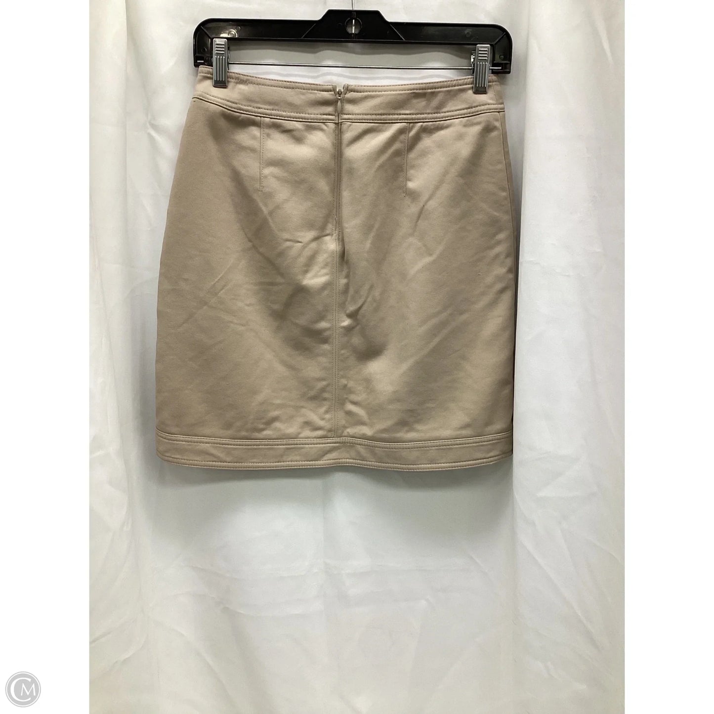Skirt Midi By White House Black Market In Tan, Size: 0