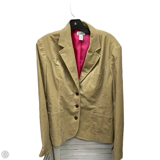 Blazer Designer By Lilly Pulitzer In Brown, Size: M