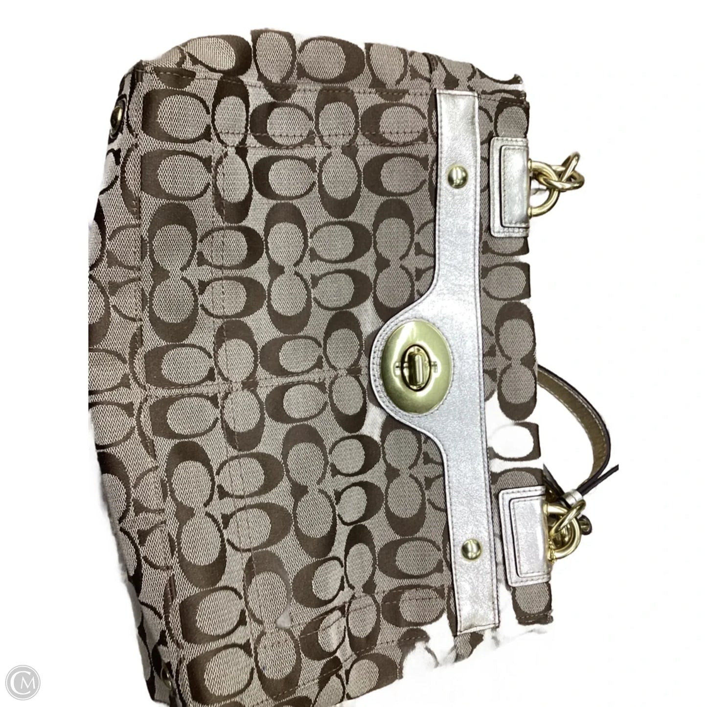 Handbag Designer By Coach, Size: Medium