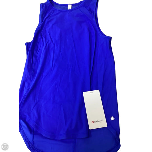 Top Sleeveless By Lululemon In Blue, Size: 4