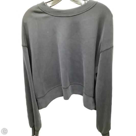 Top Long Sleeve By Lululemon In Black, Size: 8
