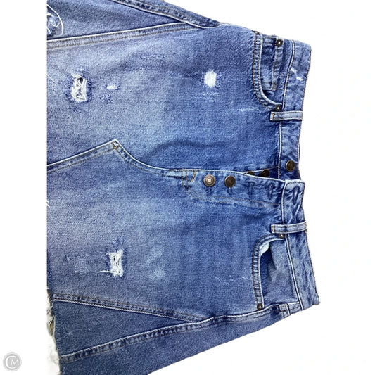 Skirt Midi By We The Free In Blue Denim, Size: 8