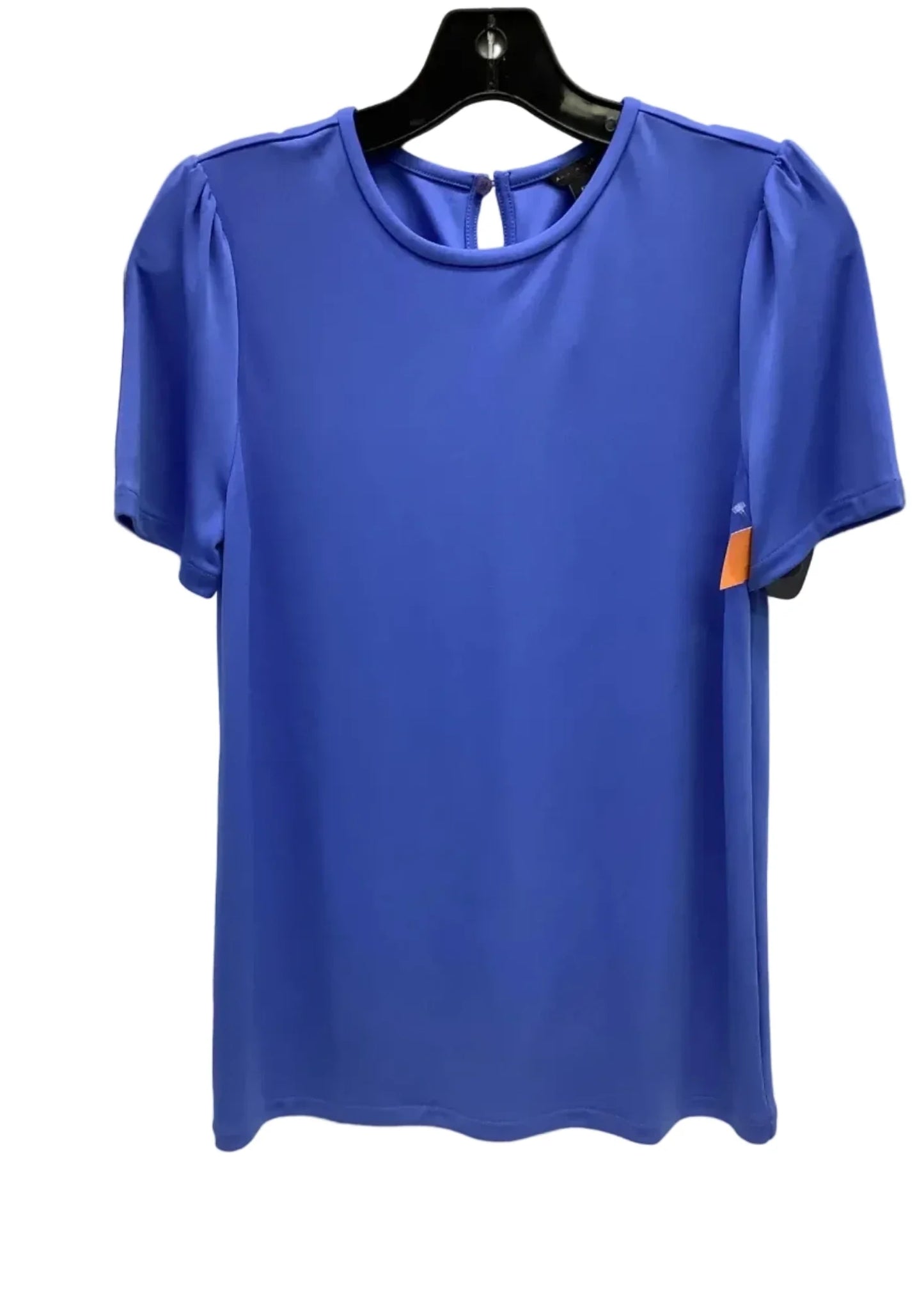 Top Short Sleeve By Ann Taylor In Blue, Size: Xxs