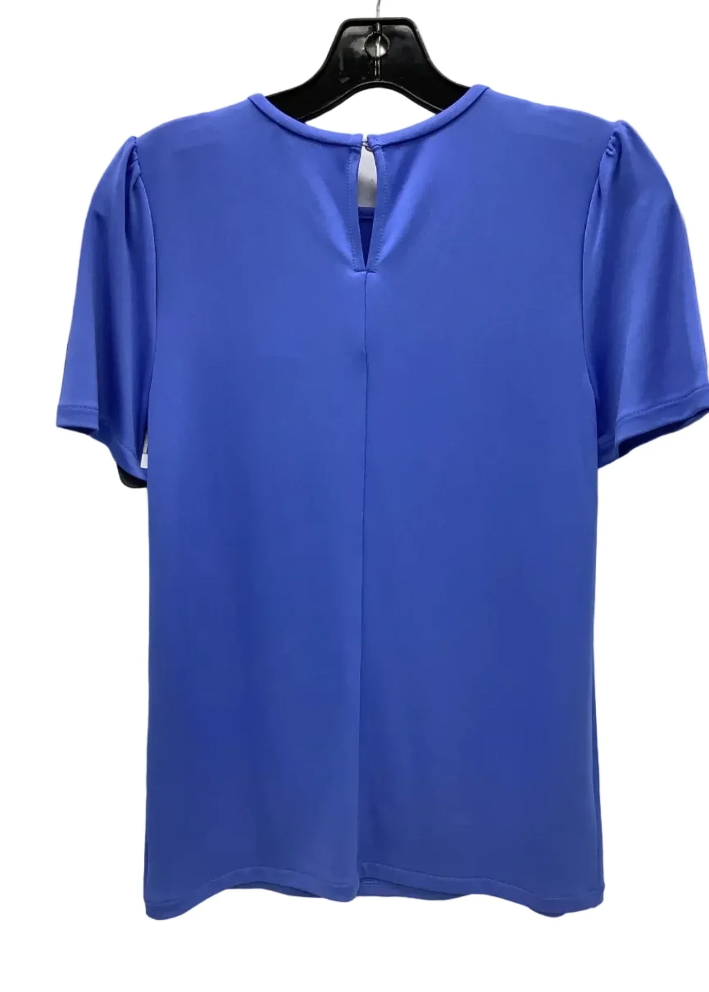 Top Short Sleeve By Ann Taylor In Blue, Size: Xxs