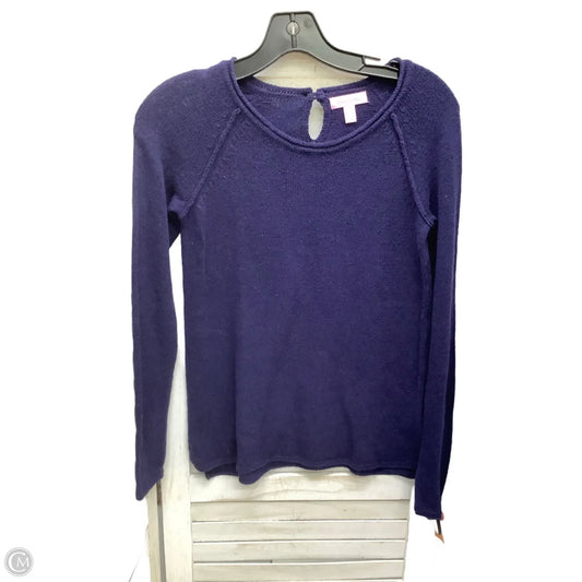 Top Long Sleeve Designer By Lilly Pulitzer In Navy, Size: Xxs