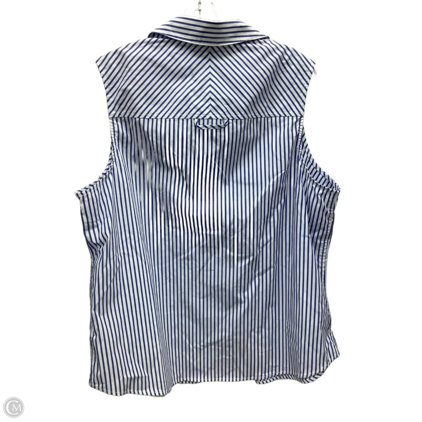 Top Sleeveless By Clothes Mentor In Striped Pattern, Size: Xl