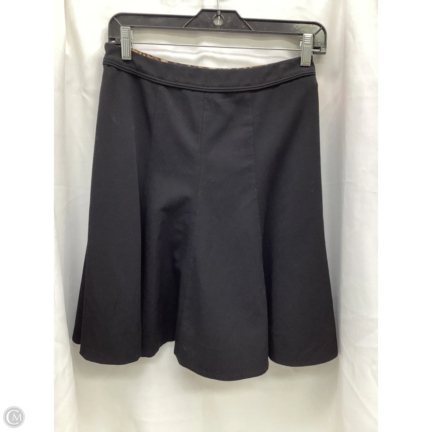 Skirt Midi By White House Black Market In Black, Size: 4