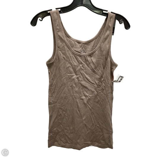 Top Sleeveless By Mossimo In Grey, Size: L