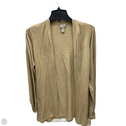 Cardigan By Chicos In Tan, Size: M