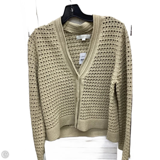 Cardigan By Loft In Tan, Size: Xl