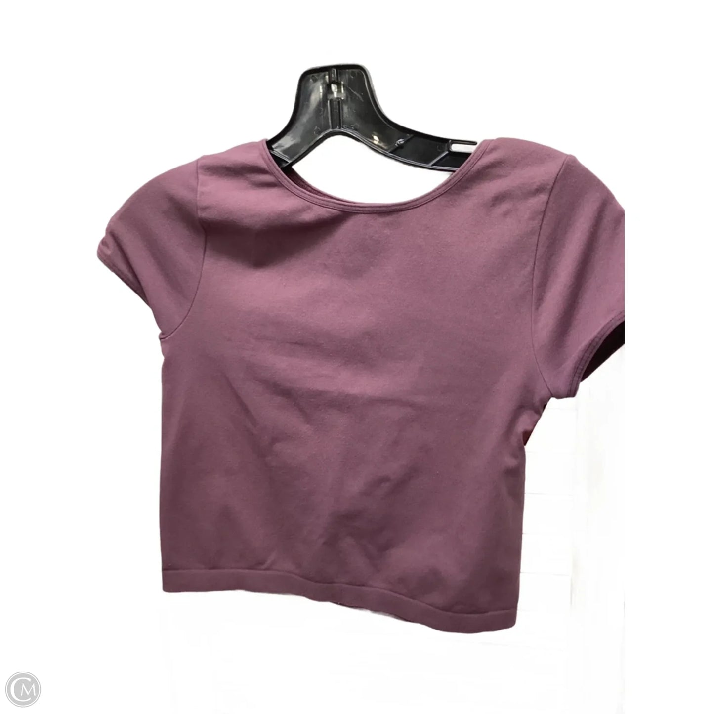 Top Short Sleeve By Free People In Purple, Size: M