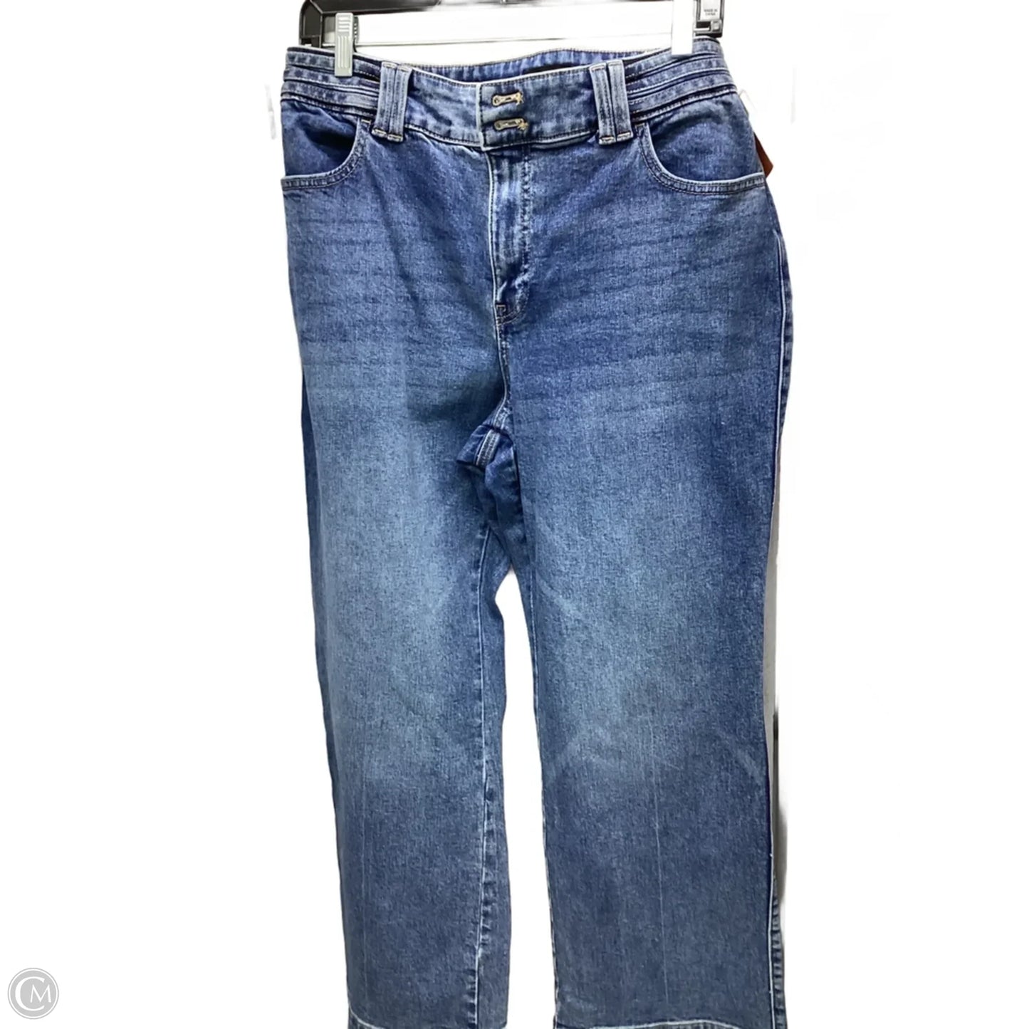 Jeans Boyfriend By Talbots In Blue Denim, Size: 14