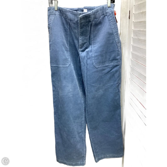 Pants Corduroy By Loft In Blue, Size: 12