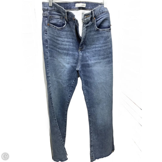 Jeans Boyfriend By Loft In Blue Denim, Size: 12