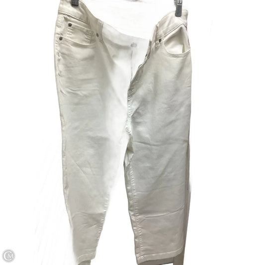 Pants Cropped By Chicos In White, Size: 10