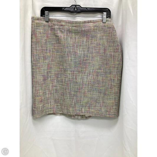 Skirt Midi By Loft In Multi-colored, Size: 14