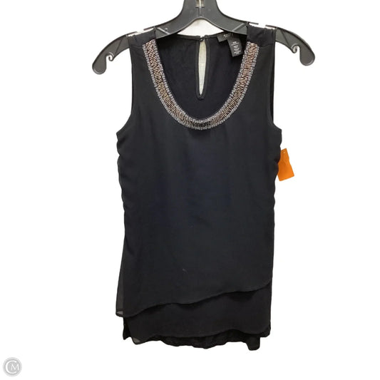 Top Sleeveless By White House Black Market In Black, Size: Xxs