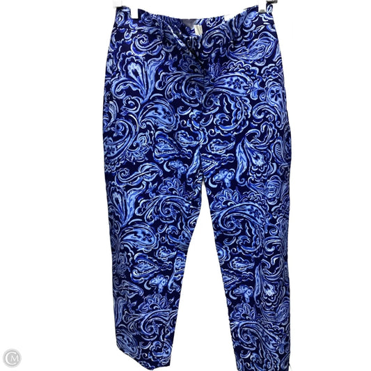 Pants Cropped By Talbots In Blue, Size: 14p