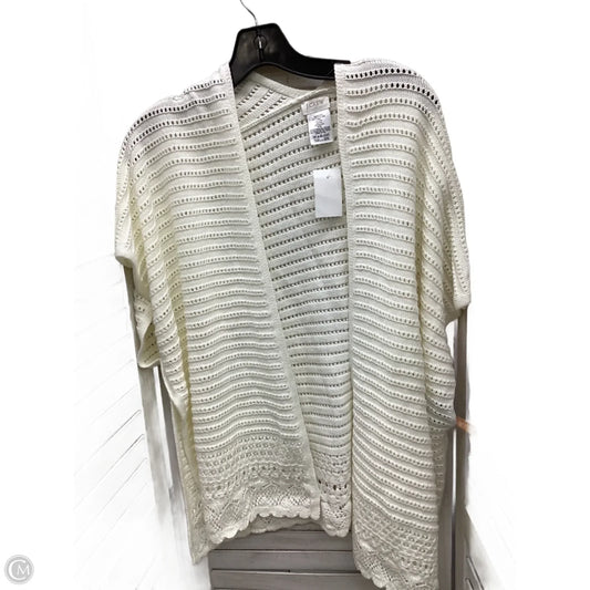 Cardigan By J. Crew In Ivory, Size: Osfm