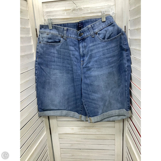 Shorts By Talbots In Blue Denim, Size: 14