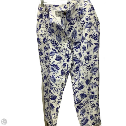 Pants Chinos & Khakis By Talbots In Blue & White, Size: 12