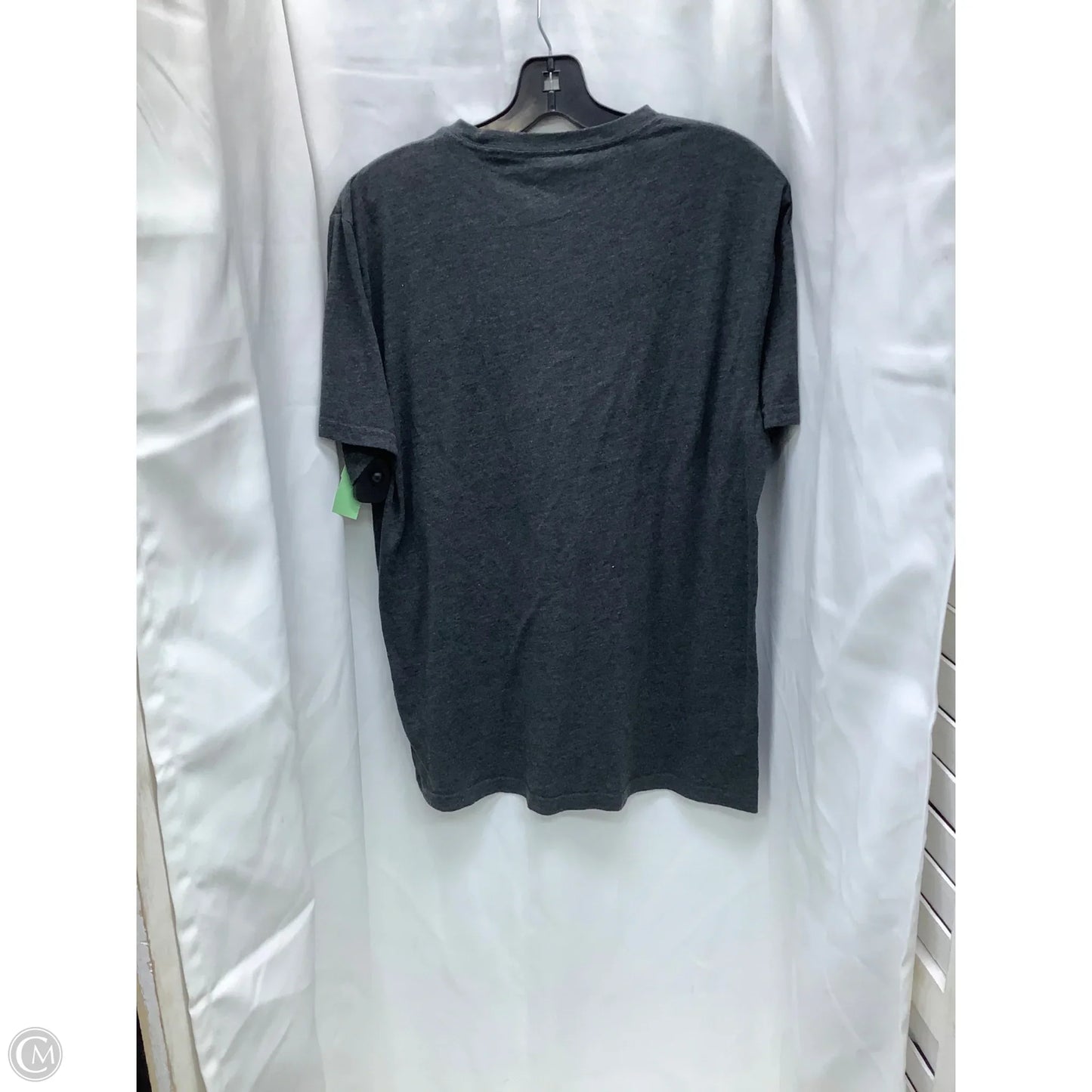 Top Short Sleeve By Lucky Brand In Grey, Size: S