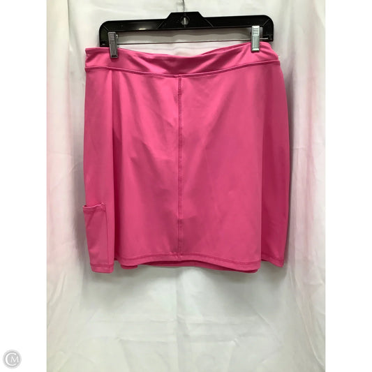 Skort By Clothes Mentor In Pink, Size: L