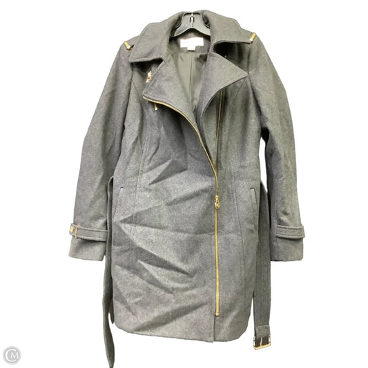 Jacket Designer By Michael Kors In Grey, Size: 6