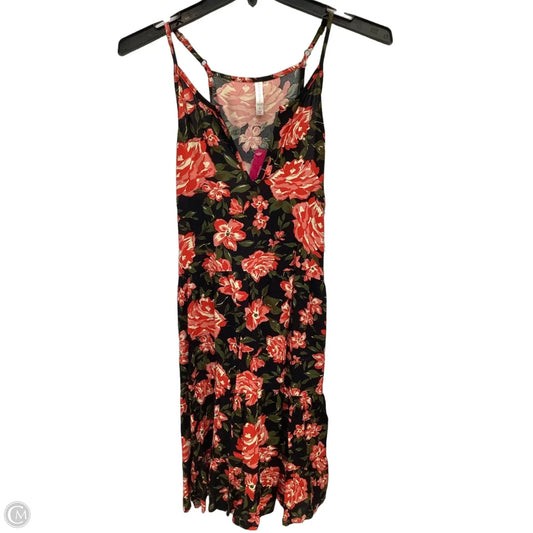 Dress Casual Midi By Xhilaration In Floral Print, Size: S