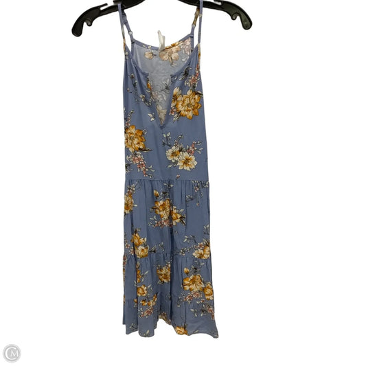 Dress Casual Midi By Xhilaration In Floral Print, Size: S