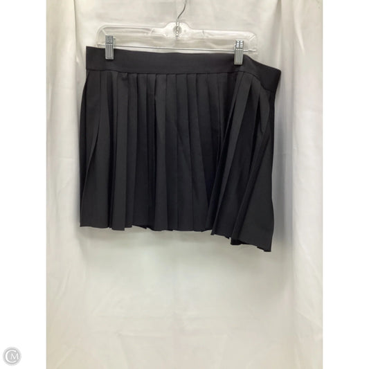 Skirt Midi By Forever 21 In Black, Size: 1x