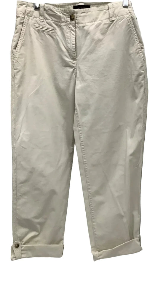 Pants Chinos & Khakis By Talbots In Ivory, Size: 6
