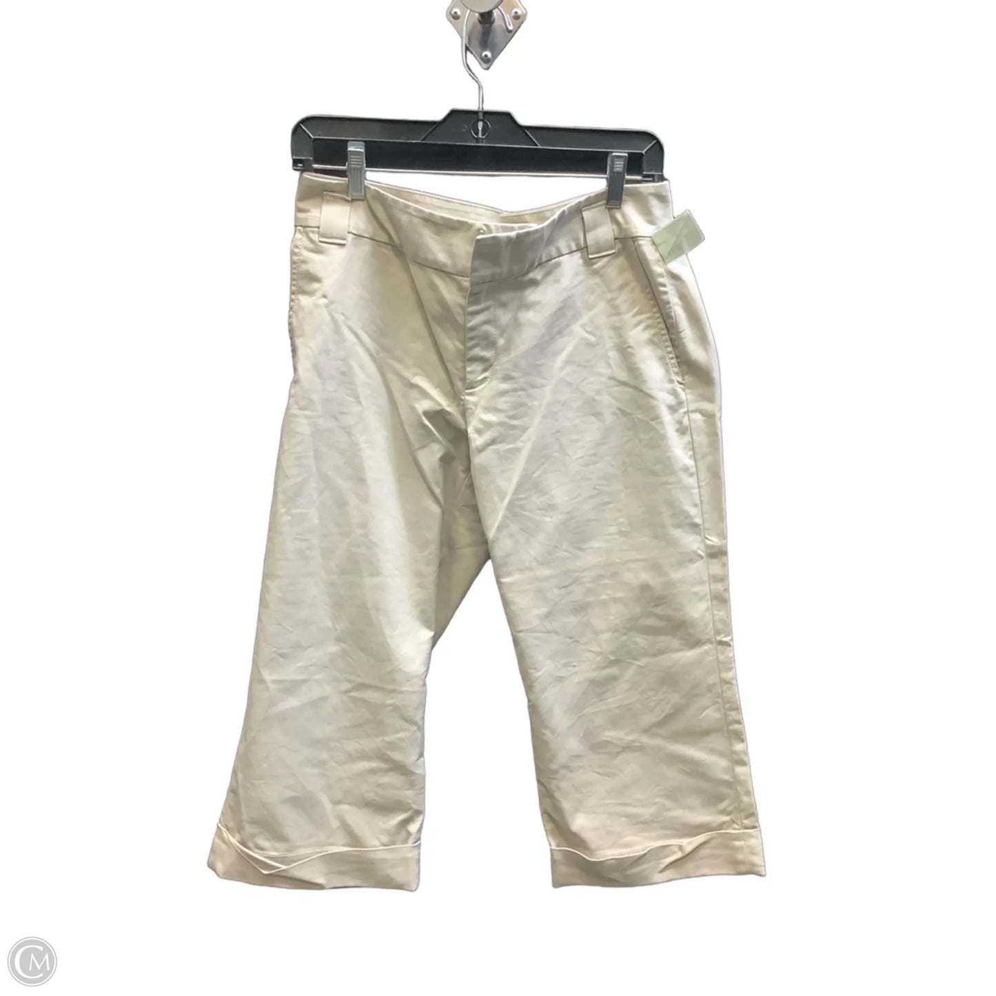 Pants Cropped By Banana Republic In Beige, Size: 10