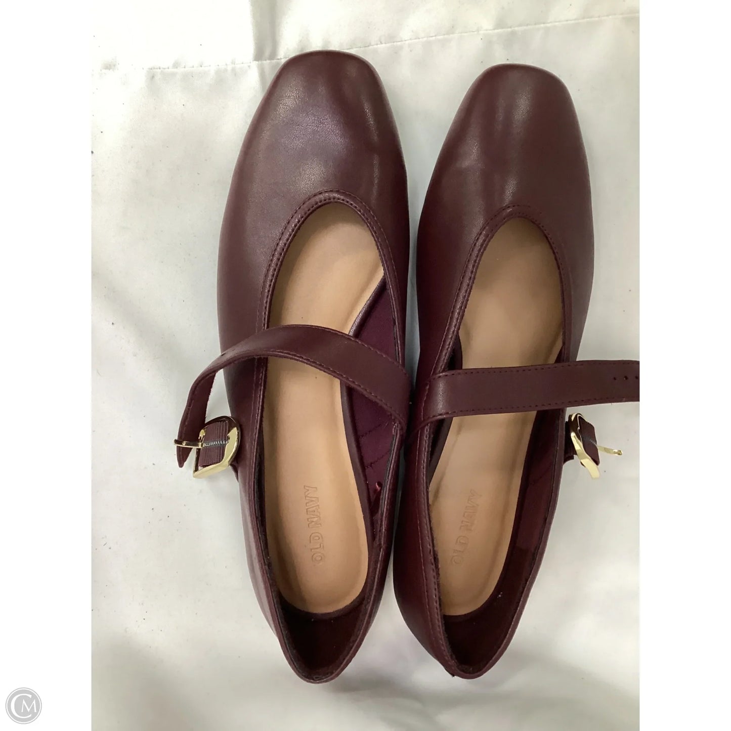 Shoes Flats By Old Navy In Maroon, Size: 8