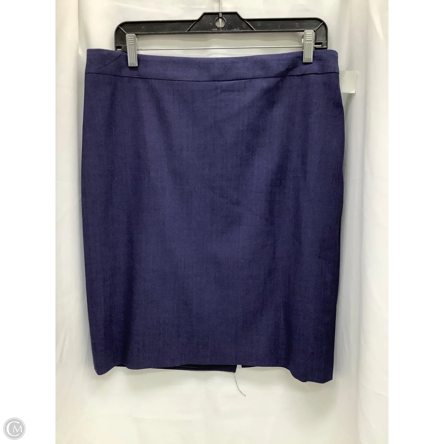 Skirt Midi By Banana Republic In Blue, Size: 14