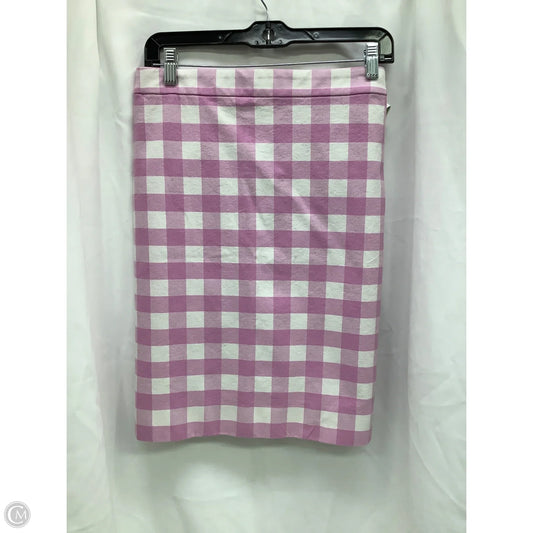 Skirt Midi By J. Crew In Plaid Pattern, Size: 8