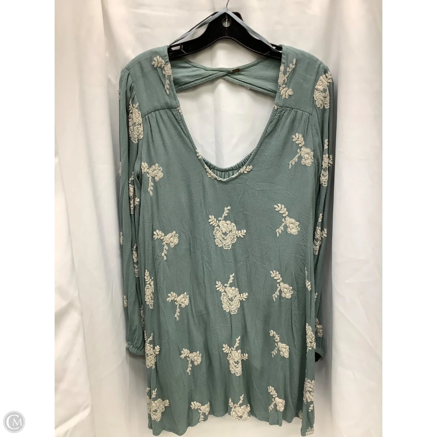Dress Casual Midi By Free People In Green, Size: Xl